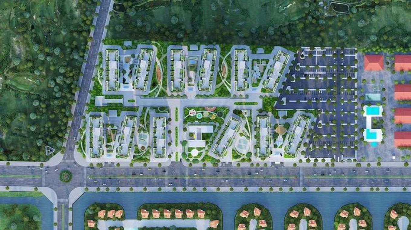 Mặt bằng căn hộ Him Lam Phúc Lợi